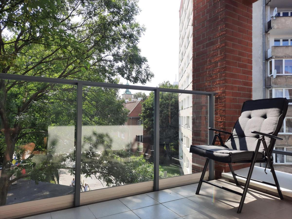 Gdansk Centrum - Apartament 3 - Pokojowy Z Duzym Tarasem Esterno foto