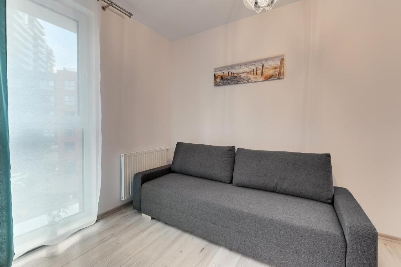 Gdansk Centrum - Apartament 3 - Pokojowy Z Duzym Tarasem Esterno foto