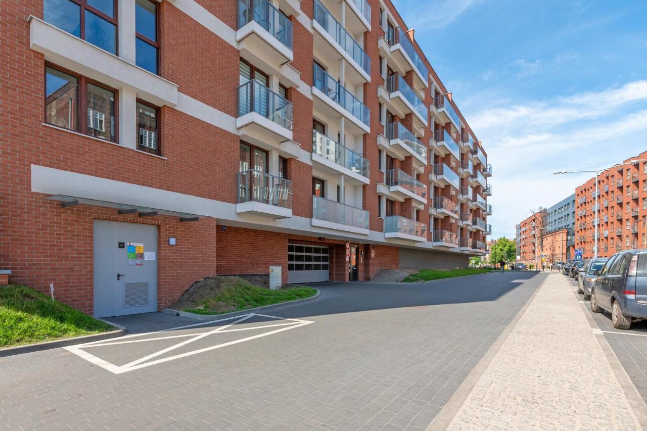 Gdansk Centrum - Apartament 3 - Pokojowy Z Duzym Tarasem Esterno foto