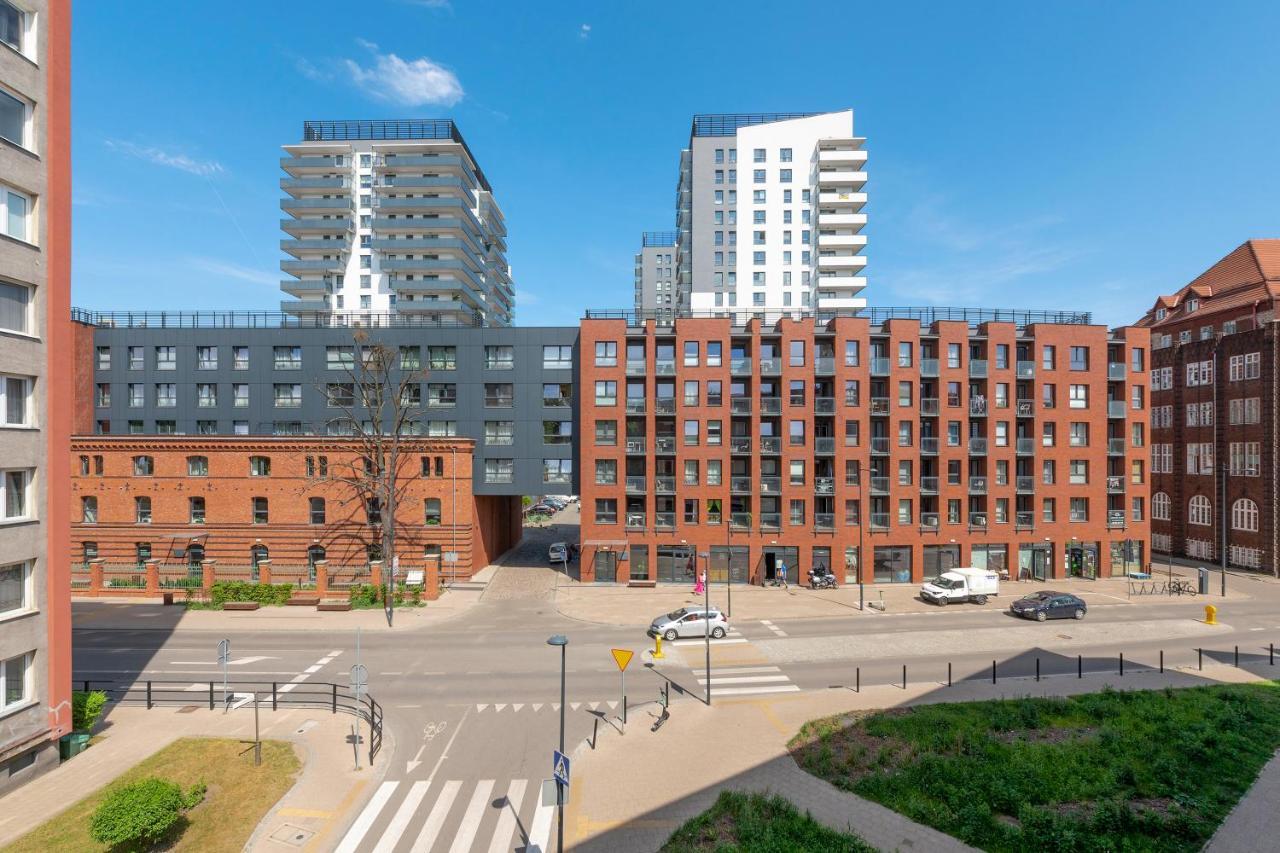 Gdansk Centrum - Apartament 3 - Pokojowy Z Duzym Tarasem Esterno foto