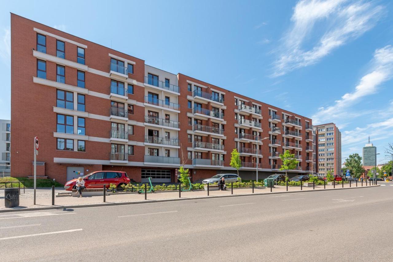 Gdansk Centrum - Apartament 3 - Pokojowy Z Duzym Tarasem Esterno foto